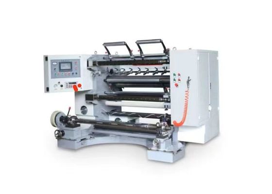 Macchina di taglio e riavvolgimento di pellicole in PVC completamente automatica