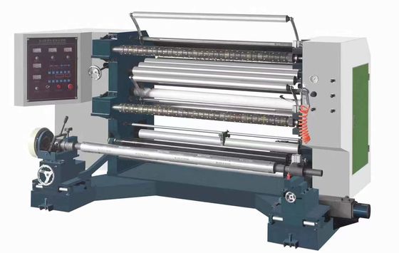 Controllo manuale Verticale Taglio Macchina Slitter Roll Paper 0 - 200m/Min 1300mm