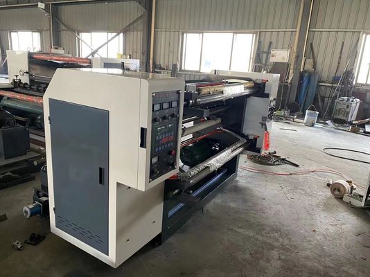 OPP PVC Paper Slitter Film Cutting Machine Paper Roll Slitting Machine 5KW