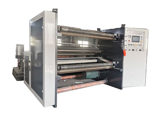 600 mm Macchina di taglio orizzontale Kraft Paper Roll Slitting Rewinding Machine