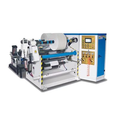 Sistema di controllo PLC 450mm Superficie Machine di taglio curl tessuto non tessuto e di alluminio pellicola di taglio