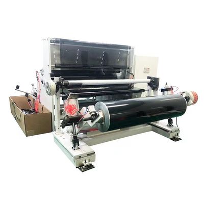 1300 x 1380 x 1600 mm Taglio e riavvolgimento della macchina Etichetta taglio rivolgente 220V 50HZ