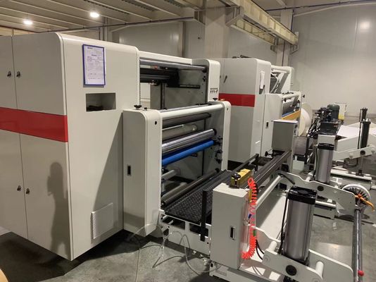 Carta kraft ad alta velocità completamente automatica, carta in rame, carta rivestita, carta da stampa, macchina per il rimbalzo e il taglio