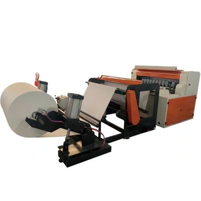 Macchine per il taglio orizzontale verticale di carta kraft a rotoli di 1100 mm e carta per hamburger