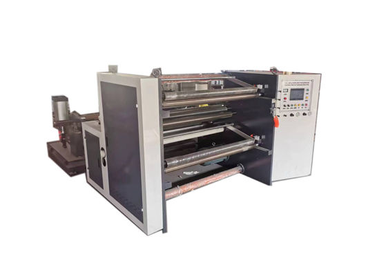 200m/Min 30mm Macchina di taglio orizzontale Macchina di taglio longitudinale Kraft Paper Slitter Rewinder