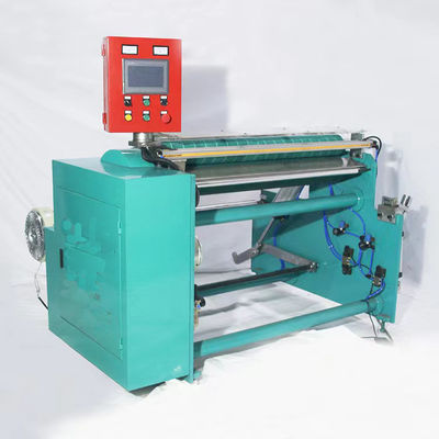 OD 600mm Piccolo Slitter Roll Rewinder Rivolgente e macchina di taglio 1300 x 1380 x 1600mm