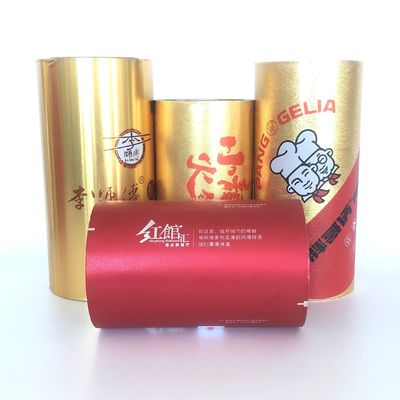 Film di tenuta termica personalizzabile in foglio di alluminio da 40 micron per tazze di carta