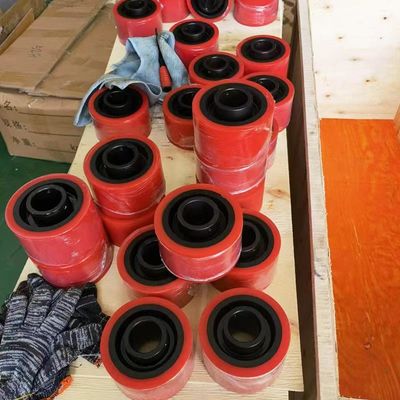 Rulli di gomma di poliuretano resistenti all'usura ad alte temperature per macchine da stampa