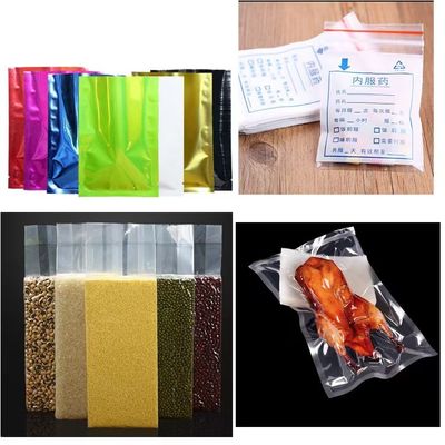 Macchine per la fabbricazione di sacchetti di plastica per supermercati, macchine per la fabbricazione di sacchetti piatti