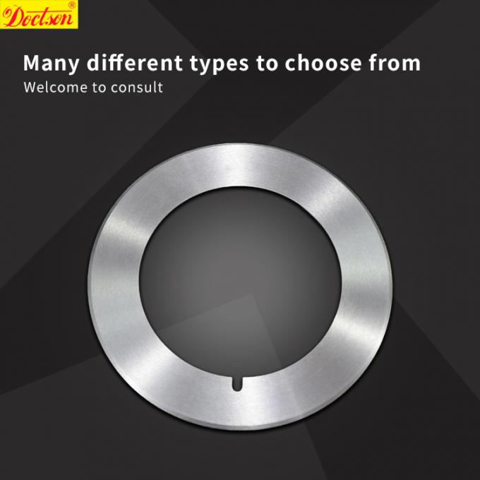 Lamella rotante di taglio rotante ad alta precisione Pvc Edge Blade Lamelle rotanti di taglio macchina tubo di carta nastro adesivo di taglio macchina lama 0