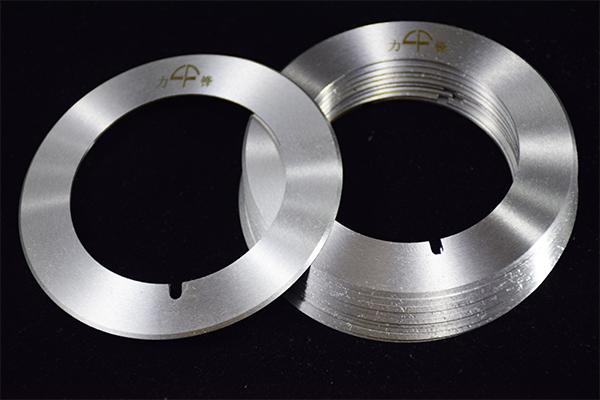 Lamella rotante di taglio rotante ad alta precisione Pvc Edge Blade Lamelle rotanti di taglio macchina tubo di carta nastro adesivo di taglio macchina lama 17